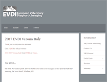 Tablet Screenshot of evdi.org